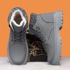 Winter Schneestiefel Herren Fleece Verdickt Thermische Martin Stiefel Herren Casual Kurze Stiefel High Top Wasserdicht Nordost Baumwollschuhe