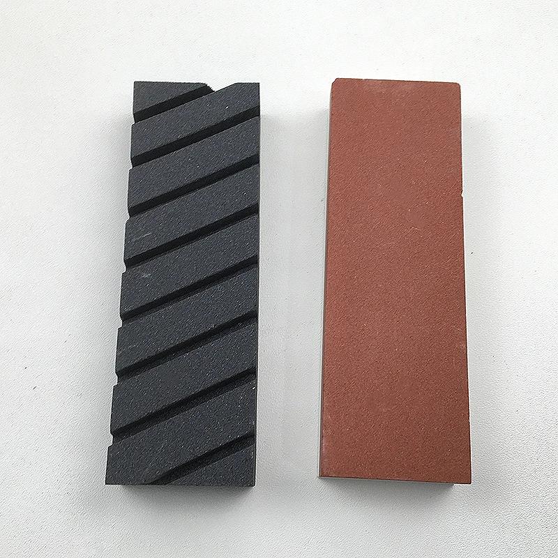 Premium Beyaz Korundum Düzeltme Taşı 180x60mm - Yatay Çizgili Bileme Taşı Bıçak Bileme ve Bakım İçin Tamir Aleti