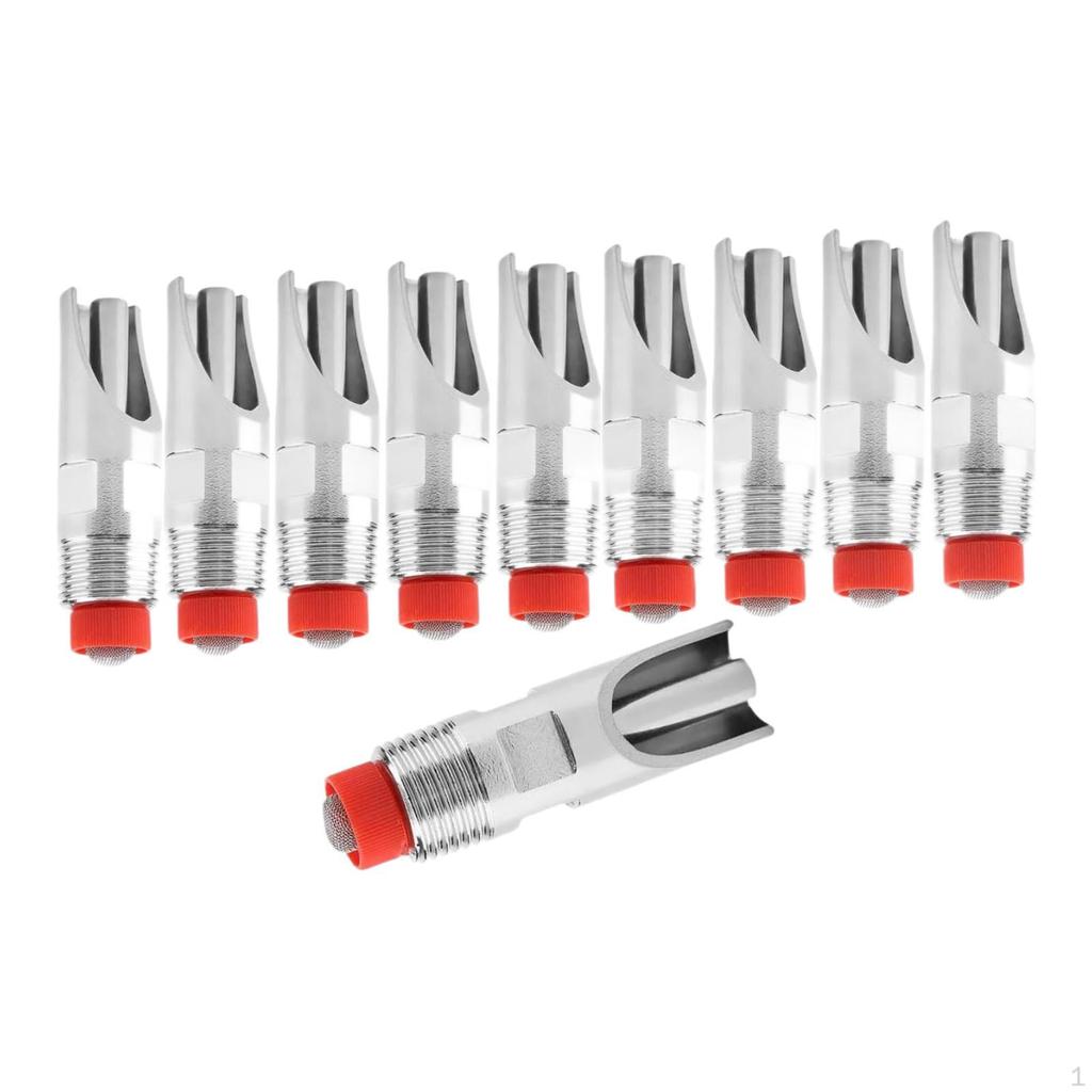 10 Pieces Automatic Pig Drinker Waterer, Watering Feeder