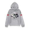 Mens Naruto Anime Hoodie Winter Fleece Lined Oversized Cotton Blend Sweatshirt Teens Casual Streetwear
