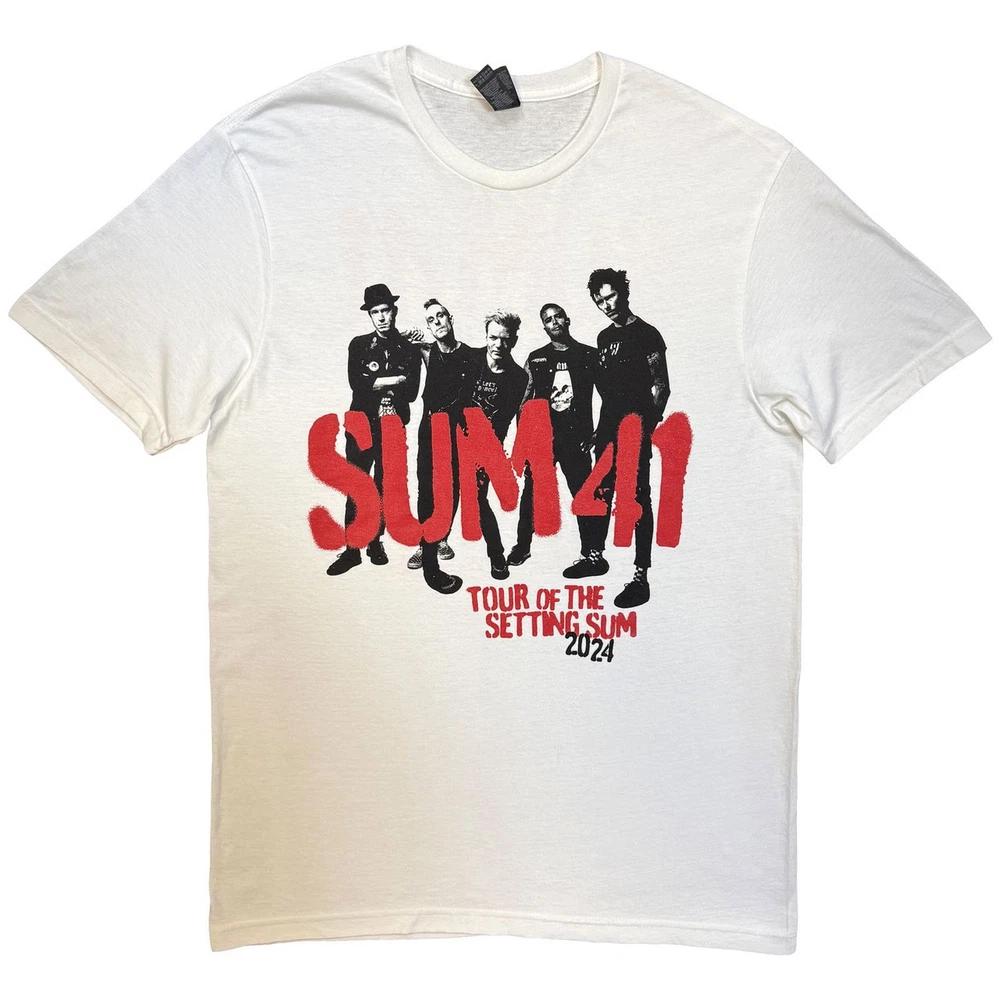 Sum 41 Tour 24 Pt2 Spray Paint Tshirt Unisexs L
