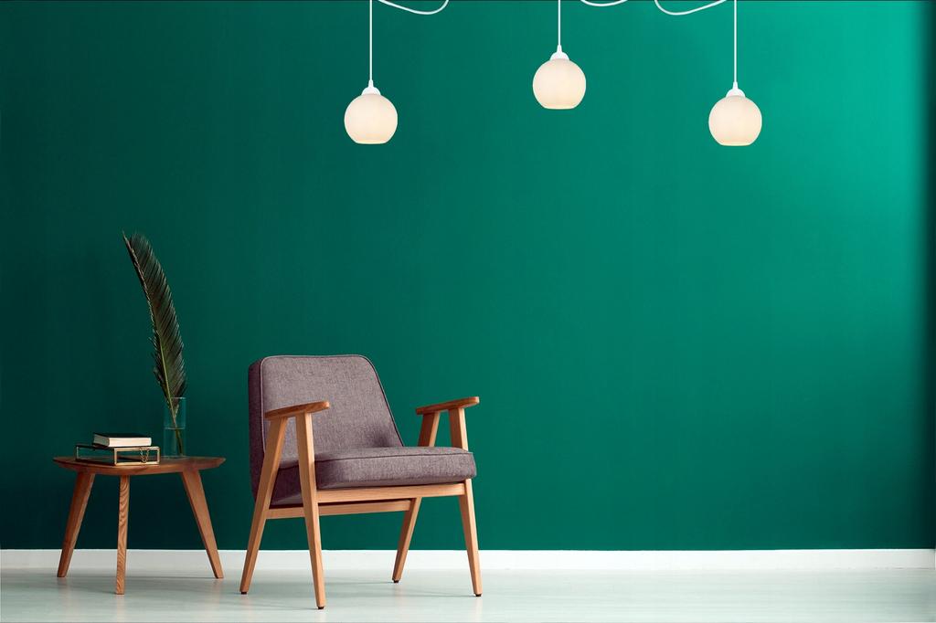 MODERN HANGING LAMP SPIDER GLASS SHADE