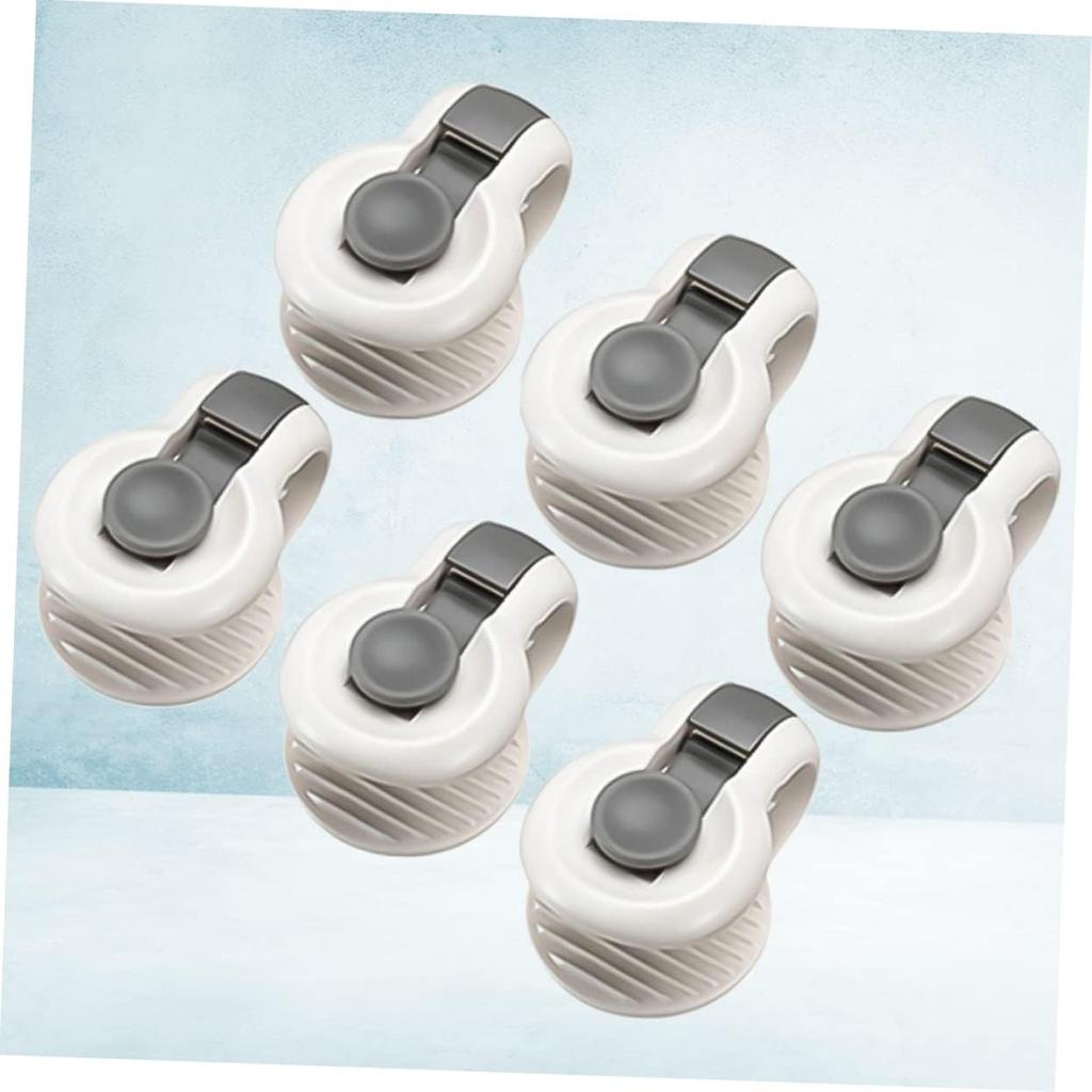 MERRYHAPY 6 Pcs Mattress Duvet Snap Clips Bed Corner Suspender Duvet Cover Pins Adjustable Stand Anti-Slip Duvet Fixer Anti-Slip Clips Quilt Clip