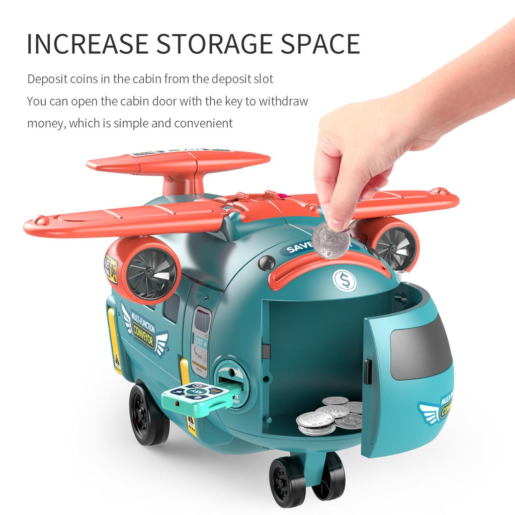 Superior-Grade Children'S Interactive Airplane First-Class Bus Premium-Quality Toy Superior-Grade Equipped High-Standard With First-Class
