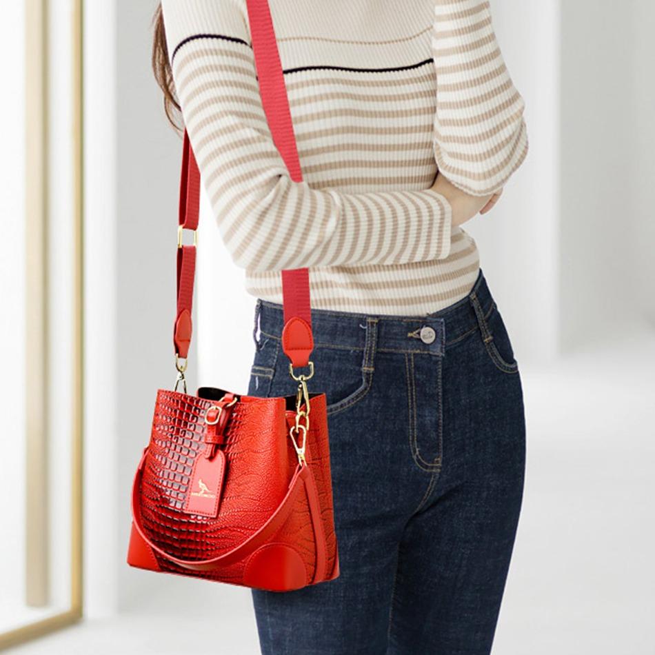 Soft Leather Luxury Handbags Women Bags Designer Female  Bags for Women Fashion Patterns Tote Handbag