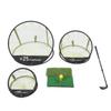 Golf Chipping Netz Polyester Netz Verstellbare Stange Bälle Matte Golf Ziel Übungsnetz für Erwachsene K