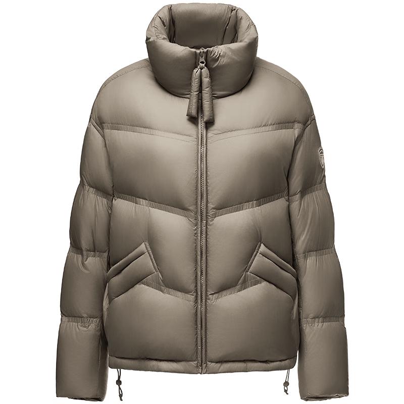 

Tanboer Women s Casual Loose-Fit Stand-Collar Short Down Jacket 5530386A S 160