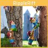 Creative Garden Decoration Micro Dwarf Climbing Figurine Made Of Durable Resin Material