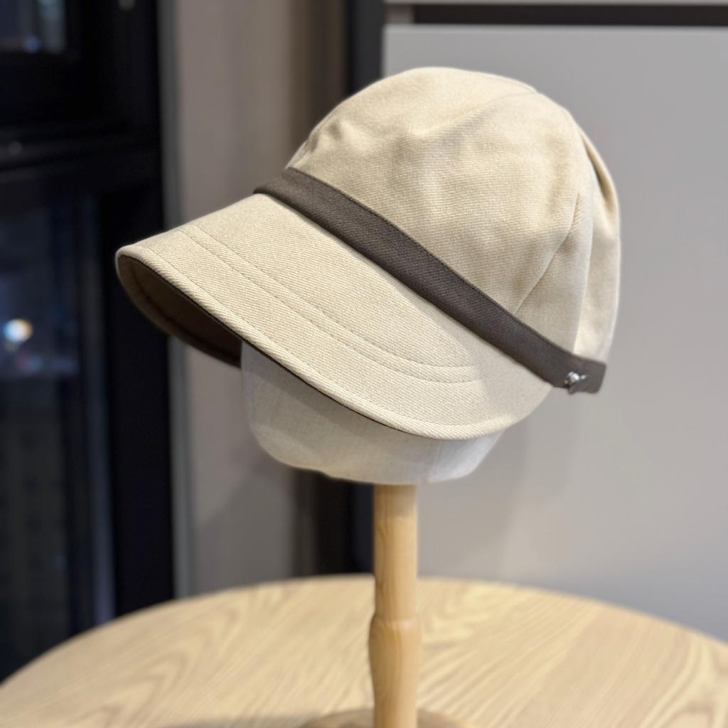 Zhao Lusi's Same Style Baseball Cap for Women, New Autumn and Winter Versatile Wide-brimmed Cap That Covers the Face and Makes the Face Look Smaller