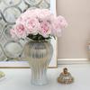 Ceramic Vase Universal Jar with Lid Golden Stripes Decor Ginger Jar Storage Bottle Desktop Porcelain Ornaments Home Decor Vase