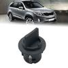 Turn Signal Bulb Socket 92166-F1000, Black Plastic Front Lamp Receptacle for Select Vehicle Lighting Replacement and Routine Maintenance