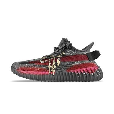 adidas Oryginalne Yeezy Boost 350 V2 BNK Marsh Red Niskie Buty Codzienne Unisex ID4811(Zespół 40-)