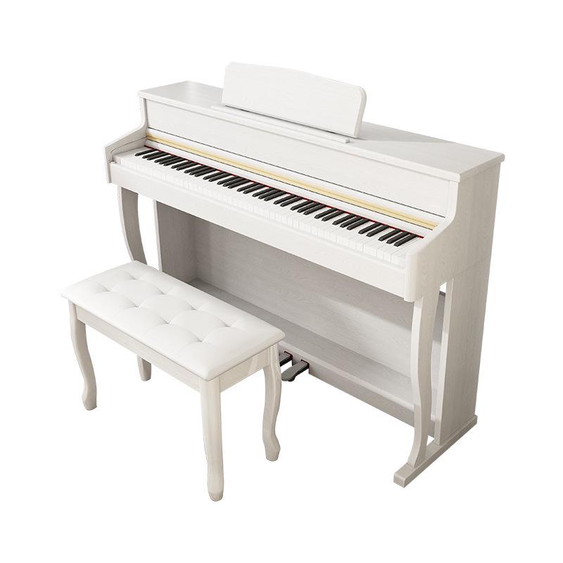 88-Key Upright Weighted Hammer Electric Smart Piano for Professional and Children's Use