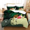 My Neighbor Totoro Cartoon 3d Bedding Set Anime Twin Full Queen King Comforter Cover Set with Pillowcase 2/3pcs Duvet Cover Sets