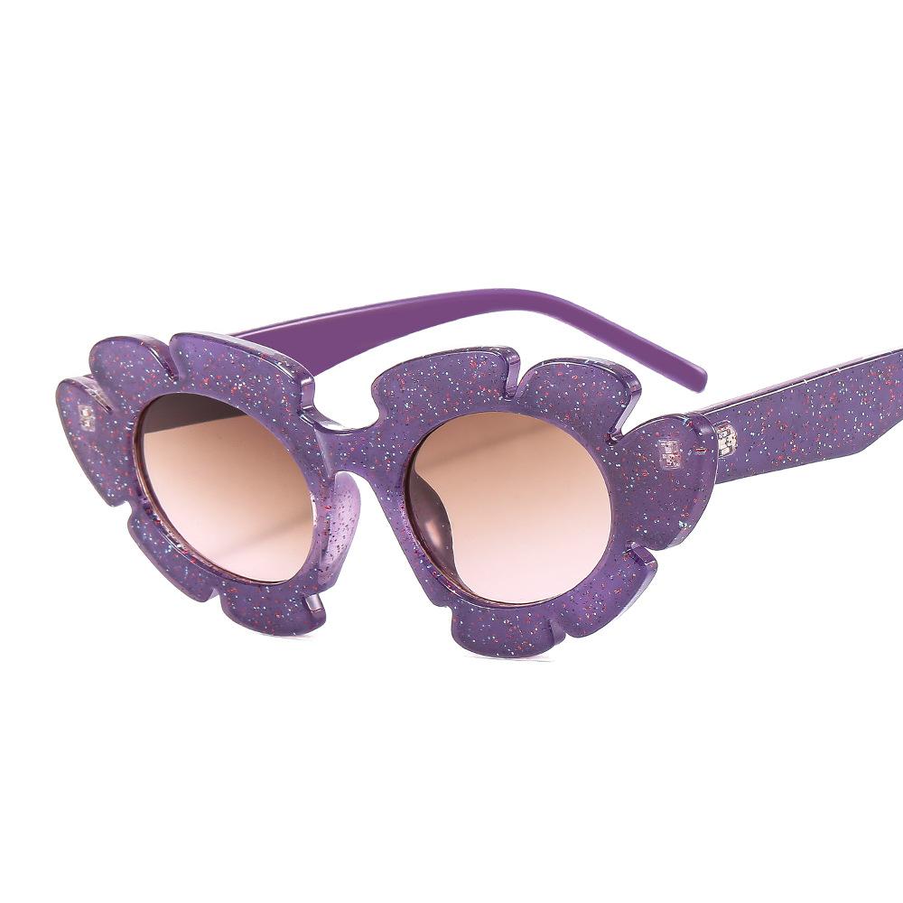 

Fashion Cat Eye Bright Powder Candy Colors Sunglasses Women Retro Brand Designer Flower Eyewear Men Trending Sun Glasses Uv400 as picture