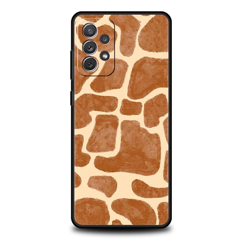 

giraffe illustration Phone Case for Samsung A51 A71 A21S A12 A11 A15 A25 A31 A41 A23 A33 A53 A73 A03S A05S A13 5G A35 A55 Cover Samsung A72