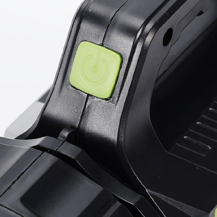 Solar Flashlight Rechargeable Outdoor Waterproof Spotlights LED Work Light Searchlight Light for Camping Emergencies