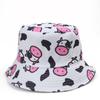 American Skull Reversible Bucket Hat: Hip Hop Street Dance Halloween Sun Protection Hat