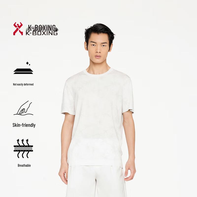 K-Boxing Men s Printed Short Sleeve T-Shirt FTTR2348 175/L
