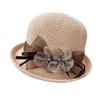 Bucket Hat for Women, Wide Brim Sun Protection Hat, Summer Straw Fisherman Hat, UV Protection Sunshade Hat for Outdoor Travel Beach