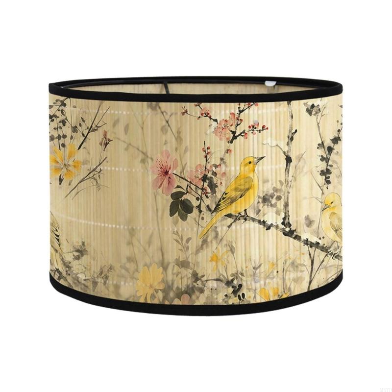 E27 Bamboo Lampshades Wall Light Cover Table Light Shade Elegant Decorative Lighting Accessories Enduring M4YD