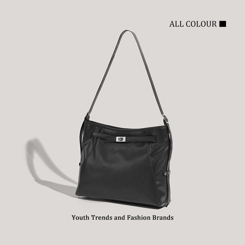 Autumn new women's bags fashionable large-capacity shoulder oblique span bags soft leather bags women