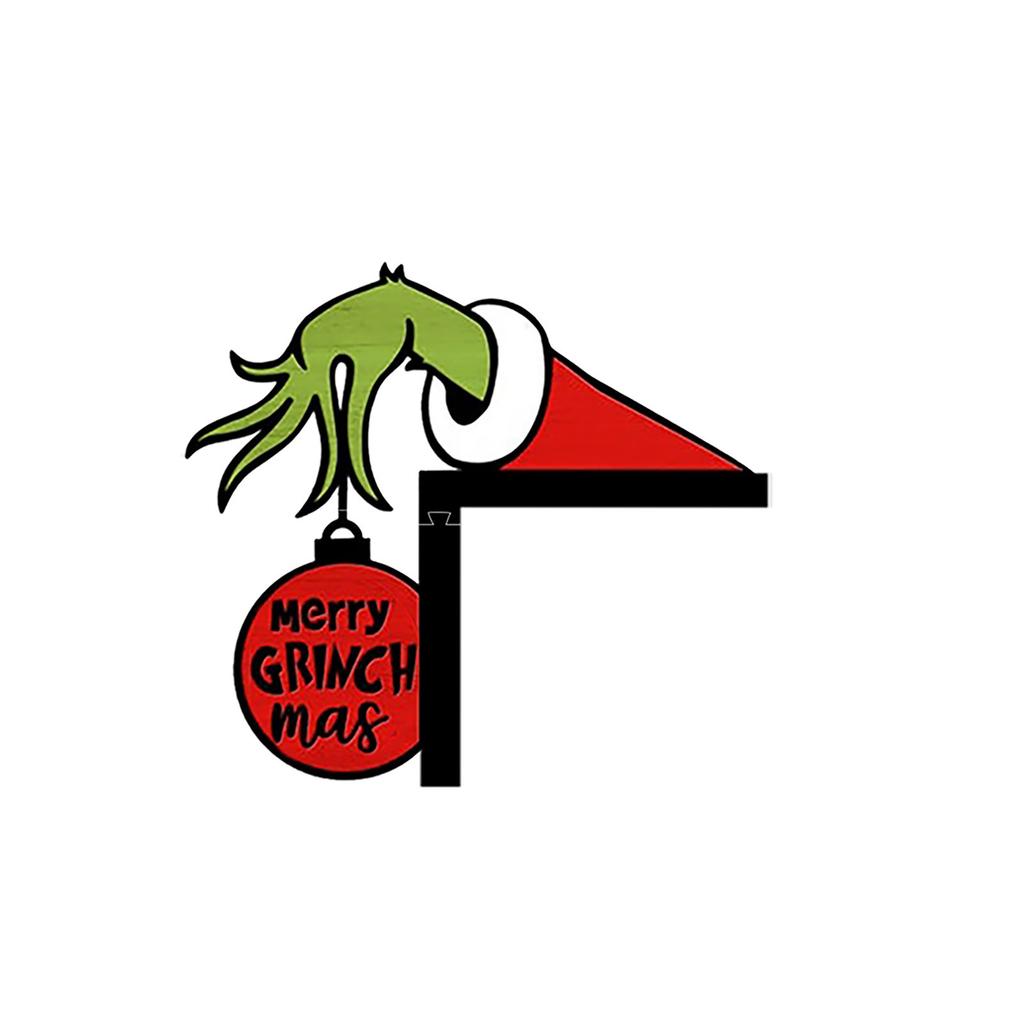 Decorações de porta de Natal Decorações de canto de porta Decoração de moldura de porta de Natal