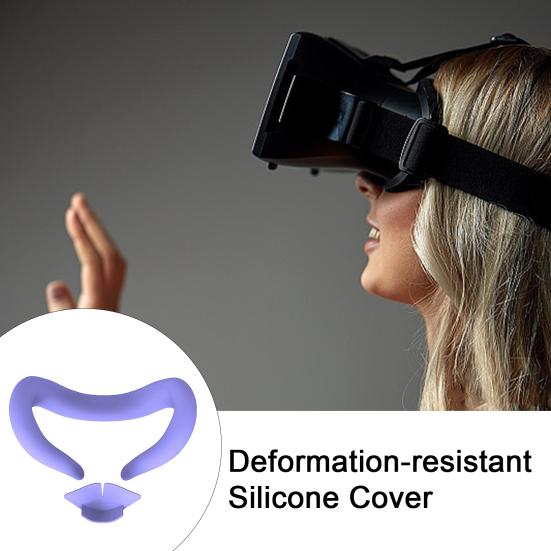 

Силиконовый чехол для лица Yousheng VR Face Pad, улучшенный игровой опыт, защита от царапин и переносицы, защитный чехол для Quest3