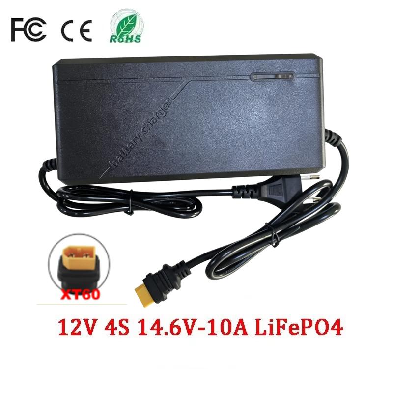14.6 29.2V 5A 10A Lifepo4 Charger 12V 24V 4 8S 5 10A LiFePO4 High-quality 110-240V EU Charger For Lithium Iron Phosphate Battery
