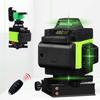 16-Line Self-Leveling Laser Level with Infrared Green Light, 360° Horizontal & Vertical Functionality