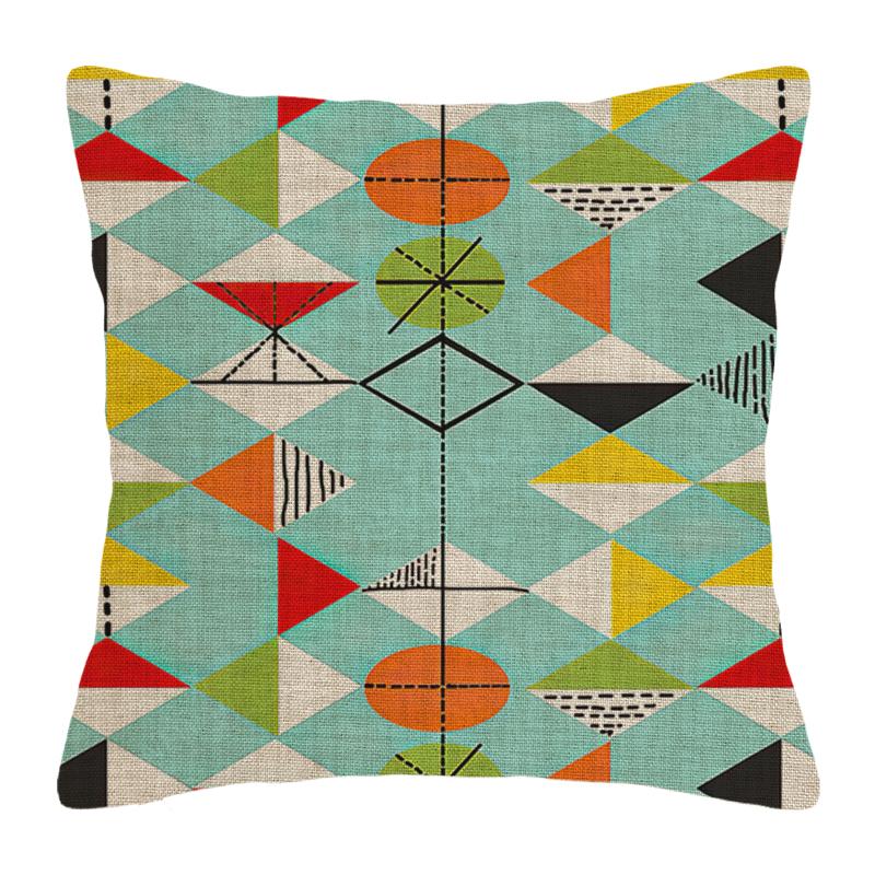 Dom Salon Nowoczesna Dekoracja Poduszka Dekoracja Poszewka na Poduszkę 45*45 40X40Cm 60X60Cm 45X45Cm Abstrakcyjny 50X50Cm Boho