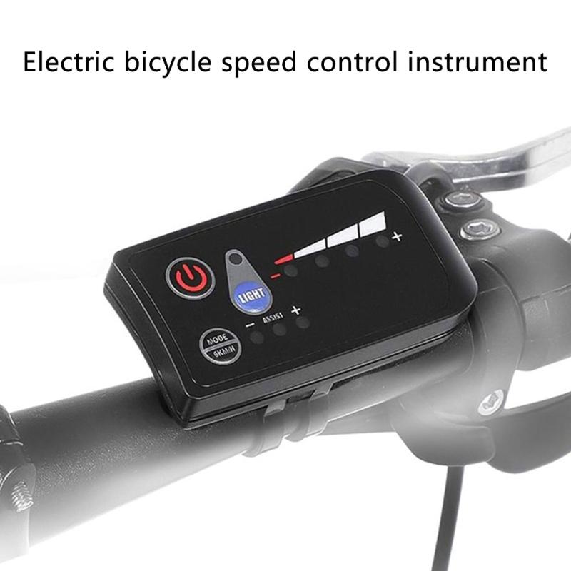 Elektrische Fahrrad-Tachometer Roller Motor-Messgerät Anzeige Fahrrad Zubehör für Pendeln und Freizeit Radfahren