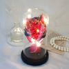 Red Carnation LED Mood Light Bouquet Parents' Day Teachers' Day Gift for Parents Flower Light
