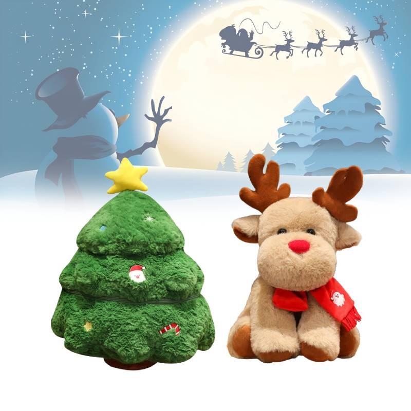 Joyful Christmas Series Plush Pillow Featuring Adorable Santa Design For Holiday Decor