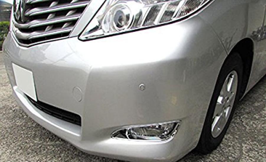 BRIGHTZ Chrome Fog Light Type for Toyota Alphard ANH Part 13861 Covers, A, (Pre-facelift 2020/2025) [FOG-COV-057], ANH20W, ANH25W, GGH20W, GGH25W,