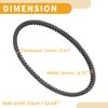 Motoforti Drive Belt V-Belt for Derbi 200 Boulevard 2005-2006 Motorcycle
