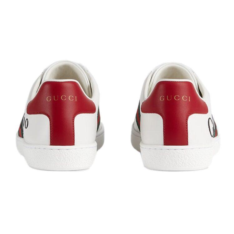 Gucci Wmns Ace 'GUCCI 100 Print' Women's 677718 0FI60 9063