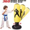 Freestanding Punching Bag for Boxing, Taekwondo, and Sanda Training - Suitable for Adults and Children