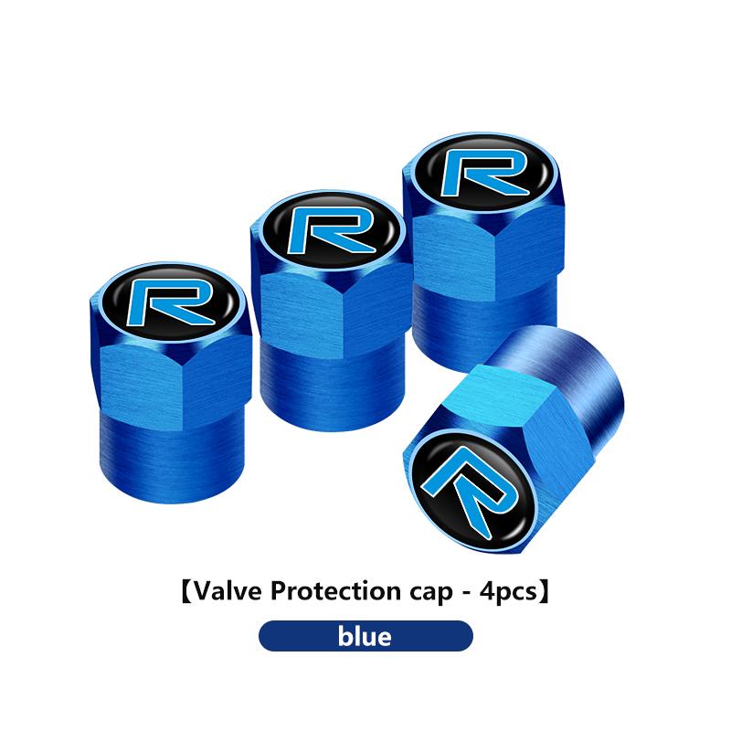 For Volvo ew2For Volvo 4Pcs Car Wheel Tire Valve Cap Protection Cover Auto Accessories XC90 XC60 C30 S60 C70 XC40 V40 XC70 V70 V60 S80 S90