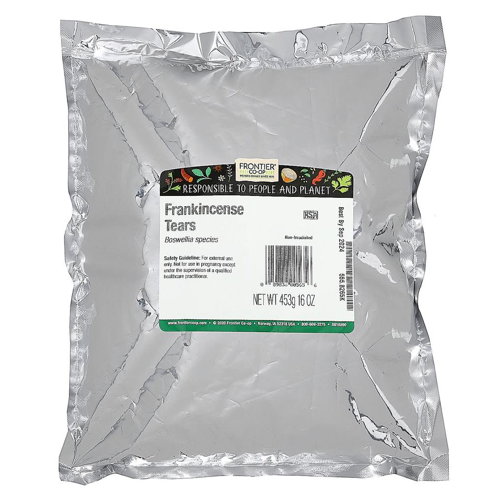 Frontier Co-Op, Frankincense Tears, 453 G (16 Oz)