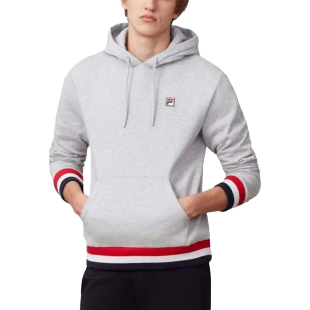 

FILA Comfortable Versatile Hooded Long Sleeve Sweatshirt Men sweatshirt LM932936-289 S