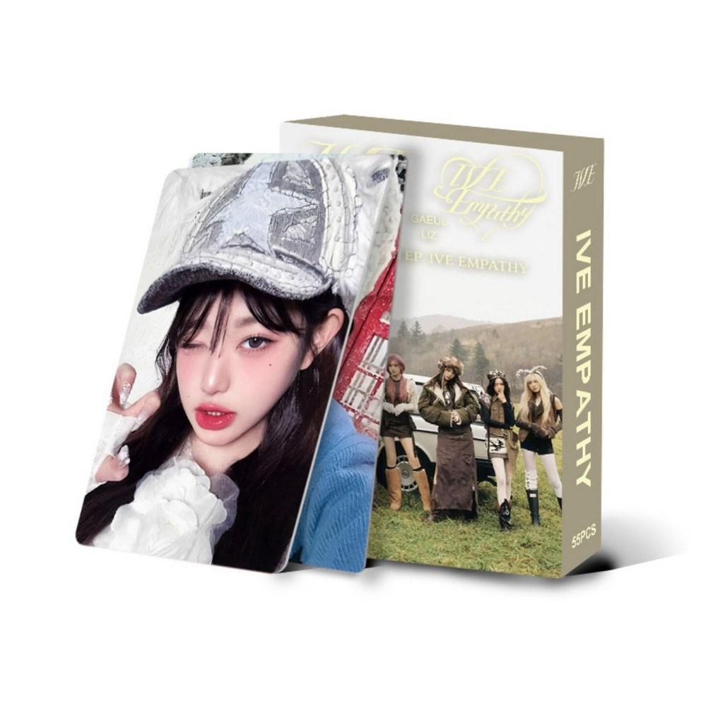 2025 IVE EMPATHY Empathy Photocards (55 Sheets) and Domusong Stickers (10 Sheets)