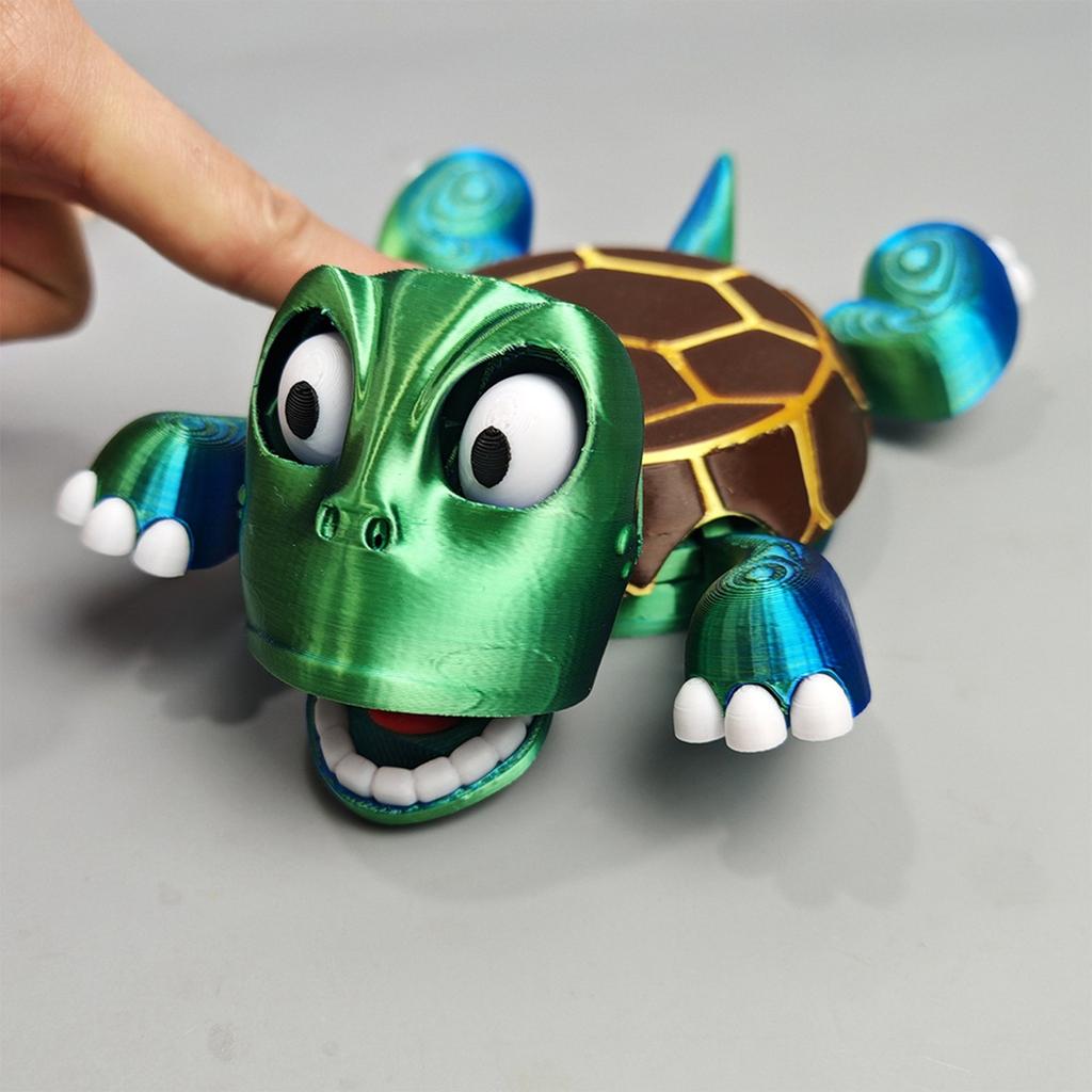 3D Printed Turtle Creative Funny Toy Turtle Base Decorative Ornaments