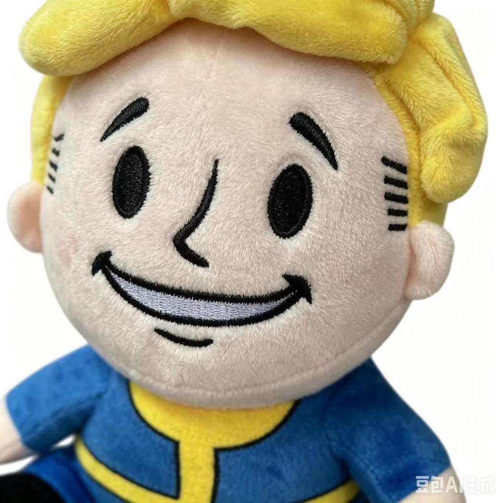 Vault Plush Toy Cartoon Vault Boy Plushie Doll Soft Peluches Stuffed Periphery Toys Kids Birthday Christmas Gifts