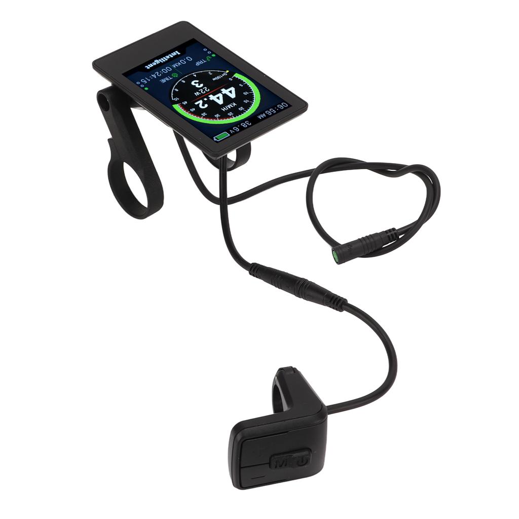 Wasserdichter Mountainbike-Farbmonitor 860C Gehärtetes Glas Elektroroller-Anzeigemonitor