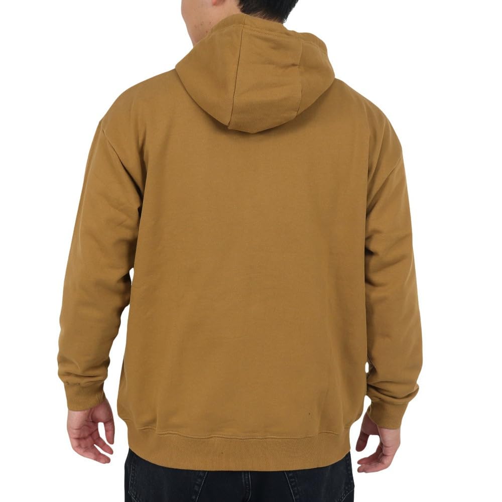 Snow Peak Parka Sweat Logo Kapuzenjacke mit Reißverschluss CY Camel SPE-SW-23AU001 (Kamel/M/Herren)