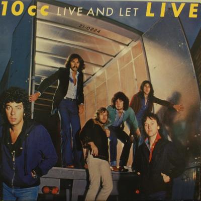Disco LP 10CC - Live And Let Live 6641698 MERCURY 1977 UK Rock Usado