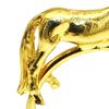 12Pcs Standing Horse Shape Napkin Ring Animal Napkin Ring Holders for Christmas Thanksgiving Banquet Decor