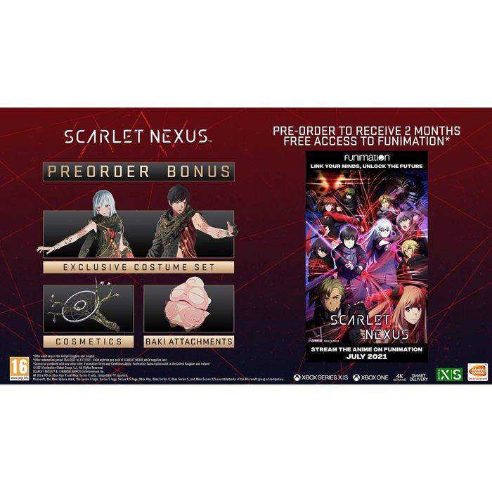 Extension de jeux video - code de jeux video bandai namco entertainment - 114492 - scarlet nexus (xbox one)