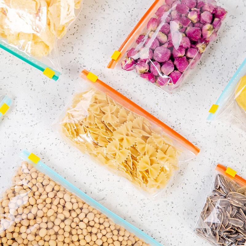 ZISIZ Zippered Food Storage Bags
